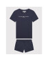 Tommy Hilfiger Sada T-shirt a šortky Essential KG0KG06556 Tmavomodrá Regular Fit - Pepit.cz