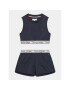 Tommy Hilfiger Sada top a textilní šortky Graphic KG0KG07201 M Tmavomodrá Slim Fit - Pepit.cz