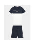 Tommy Hilfiger Sada tričko a sportovní šortky Essential KB0KB08359 D Tmavomodrá Regular Fit - Pepit.cz