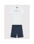 Tommy Hilfiger Sada tričko a sportovní šortky Essential Summer KB0KB07436 Tmavomodrá Regular Fit - Pepit.cz