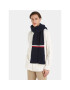 Tommy Hilfiger Šál Monotype Chunky Knit Scarf AM0AM11507 Tmavomodrá - Pepit.cz