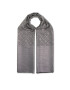 Tommy Hilfiger Šál Th Evening Monogram Scarf Silver AW0AW15333 Šedá - Pepit.cz