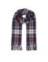 Tommy Hilfiger Šál Th Monogram Tartan Scarf AM0AM11984 Modrá - Pepit.cz