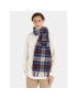 Tommy Hilfiger Šál Th Monogram Tartan Scarf AM0AM11984 Modrá - Pepit.cz