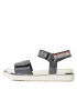 Tommy Hilfiger Sandály Platform Velcro Sandal T3A2-32760-0568 S Tmavomodrá - Pepit.cz