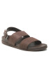 Tommy Hilfiger Sandály Premium Leather Sandal FM0FM04461 Hnědá - Pepit.cz