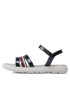 Tommy Hilfiger Sandály Stripes Velcro T4A2-32771-1372 S Tmavomodrá - Pepit.cz