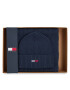 Tommy Hilfiger Set čepice a tunelová šála Tjw Flag Beanie And Scarf AM0AM11677 Tmavomodrá - Pepit.cz