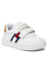 Tommy Hilfiger Sneakersy Flag Low Cut Velcro Sneaker T1A9-32956-1355 M Bílá - Pepit.cz