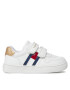 Tommy Hilfiger Sneakersy Flag Low Cut Velcro Sneaker T1A9-32956-1355 M Bílá - Pepit.cz