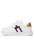 Tommy Hilfiger Sneakersy Flag Low Cut Velcro Sneaker T1A9-32956-1355 M Bílá - Pepit.cz