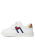 Tommy Hilfiger Sneakersy Flag Low Cut Velcro Sneaker T1A9-32956-1355 S Bílá - Pepit.cz