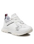 Tommy Hilfiger Sneakersy Low Cut Lace-Up Sneaker T3A4-32162-0196Y955 M Bílá - Pepit.cz