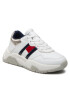 Tommy Hilfiger Sneakersy Low Cut Lace-Up Sneaker T3A9-32355-1438 M Bílá - Pepit.cz