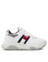 Tommy Hilfiger Sneakersy Low Cut Lace-Up Sneaker T3A9-32355-1438 M Bílá - Pepit.cz