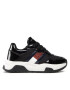 Tommy Hilfiger Sneakersy Low Cut Lace-Up Sneaker T3A9-32356-1445 M Černá - Pepit.cz