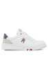 Tommy Hilfiger Sneakersy Monogram Low Cut Lace-Up Sneaker T3X9-32857-1355 S Bílá - Pepit.cz