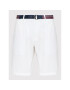 Tommy Hilfiger Šortky z materiálu Harlem MW0MW26620 Bílá Relaxed Fit - Pepit.cz