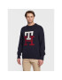 Tommy Hilfiger Svetr Bold Monogram MW0MW28045 Tmavomodrá Oversize - Pepit.cz