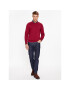 Tommy Hilfiger Svetr Classic MW0MW32026 Bordó Regular Fit - Pepit.cz