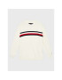 Tommy Hilfiger Svetr Essential Global Stripe KB0KB07826 D Bílá Regular Fit - Pepit.cz