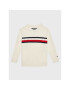 Tommy Hilfiger Svetr Essential Global Stripe KB0KB07826 M Béžová Regular Fit - Pepit.cz