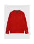 Tommy Hilfiger Svetr Essential KB0KB06920 D Červená Regular Fit - Pepit.cz