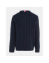 Tommy Hilfiger Svetr KB0KB08512 Tmavomodrá Regular Fit - Pepit.cz