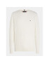 Tommy Hilfiger Svetr MW0MW33132 Écru Relaxed Fit - Pepit.cz