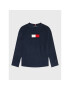 Tommy Hilfiger Svetr Raglan Flag KB0KB07831 D Tmavomodrá Regular Fit - Pepit.cz