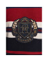 Tommy Hilfiger Svetr Seasonal Crest Stripe MW0MW29050 Tmavomodrá Relaxed Fit - Pepit.cz