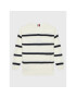 Tommy Hilfiger Svetr Structure Rugby KB0KB07497 Bílá Regular Fit - Pepit.cz