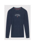 Tommy Hilfiger Svetr Th Logo KB0KB06932 D Tmavomodrá Regular Fit - Pepit.cz