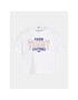 Tommy Hilfiger T-Shirt 1985 KG0KG07441 D Bílá Regular Fit - Pepit.cz