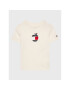 Tommy Hilfiger T-Shirt Apple KN0KN01569 Écru Regular Fit - Pepit.cz