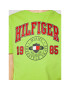 Tommy Hilfiger T-Shirt Artwork KB0KB06519 D Zelená Regular Fit - Pepit.cz