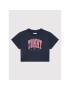 Tommy Hilfiger T-Shirt Bold Varsity KG0KG06504 Tmavomodrá Regular Fit - Pepit.cz