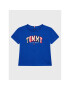 Tommy Hilfiger T-Shirt Chainstitch KB0KB07798 D Modrá Regular Fit - Pepit.cz