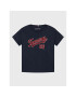 Tommy Hilfiger T-Shirt College 85 KB0KB08032 D Tmavomodrá Regular Fit - Pepit.cz