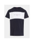 Tommy Hilfiger T-Shirt Colorblock KB0KB08552 M Tmavomodrá Regular Fit - Pepit.cz