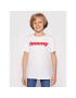 Tommy Hilfiger T-Shirt Crew Neck UB0UB00362 Bílá Regular Fit - Pepit.cz