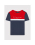 Tommy Hilfiger T-Shirt Essential KB0KB06851 D Tmavomodrá Regular Fit - Pepit.cz