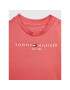 Tommy Hilfiger T-Shirt Essential KN0KN01293 Růžová Regular Fit - Pepit.cz