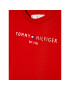 Tommy Hilfiger T-Shirt Essential KS0KS00210 Červená Regular Fit - Pepit.cz