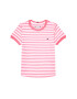 Tommy Hilfiger T-Shirt Essential Stripe KG0KG05766 M Růžová Regular Fit - Pepit.cz