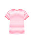 Tommy Hilfiger T-Shirt Essential Stripe KG0KG05766 M Růžová Regular Fit - Pepit.cz