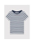 Tommy Hilfiger T-Shirt Essential Stripe KG0KG06502 Tmavomodrá Regular Fit - Pepit.cz