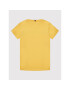 Tommy Hilfiger T-Shirt Flag Rib Insert KB0KB06532 D Žlutá Regular Fit - Pepit.cz