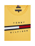 Tommy Hilfiger T-Shirt Flag Rib Insert KB0KB06532 D Žlutá Regular Fit - Pepit.cz