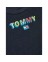 Tommy Hilfiger T-Shirt Fun Logo KN0KN01622 Tmavomodrá Regular Fit - Pepit.cz